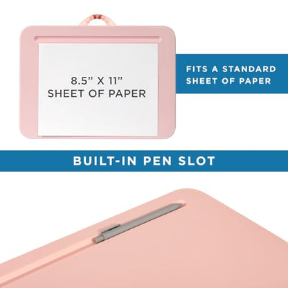 Compact Lap Desk – Rose Quartz, Fits 14" Laptops, view 5