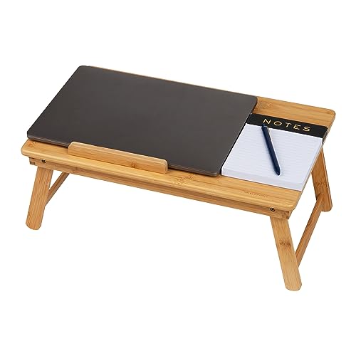 Lap Desk, Laptop Stand with Folding Legs for Bed Dorm Room and Home Office, view 6