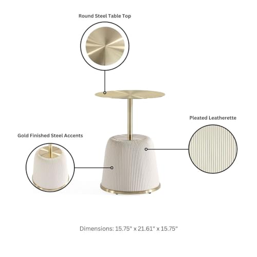 Anderson Modern 15.75" Round End Tables 1.0, view 5