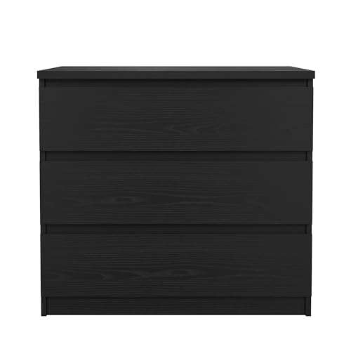 3 Drawer Chest with Handle-Free Design, view 5