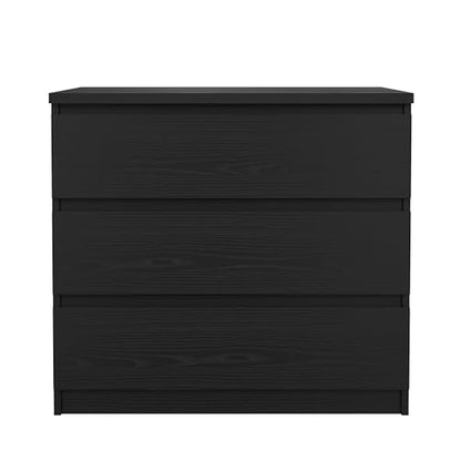 3 Drawer Chest with Handle-Free Design, view 5