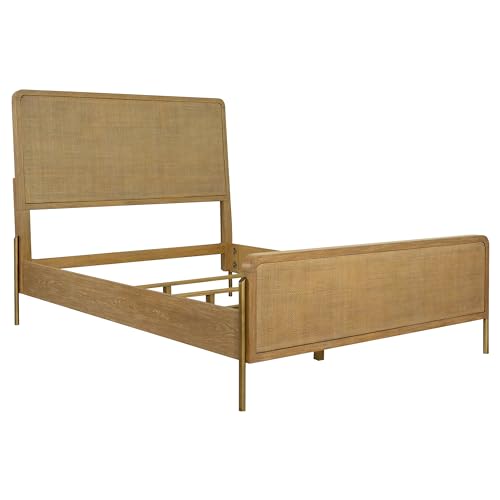 Sand Wash,Natural Cane 4 King Bedroom Set