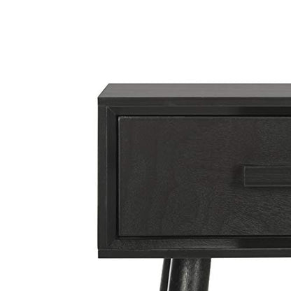 Safavieh Home Dean Mid-Century Modern Black 2-drawer Console