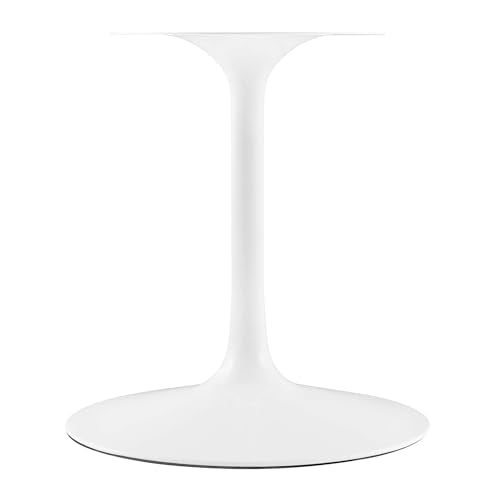 Lippa Oval Dining Table Solid Wood White Finish Modern Kitchen Room Entertaining Home Furniture Quality Stylish Elegant Durable Refined Versatile Contemporary