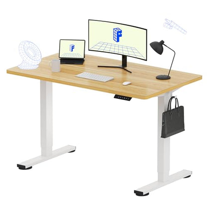 FLEXISPOT EN1 One-Piece Standing Desk, Electric Adjustable with 4 Memory Presets, view 2