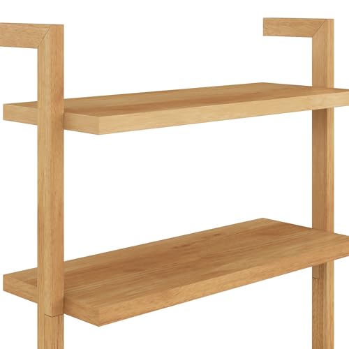 Nathan James Beacon Bohemian 5 Tier Bookshelf, Wall Mounted Bookcase, view 7
