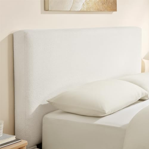 Upholstered Boucle Bed Frame Noise-Free Assembly, view 6