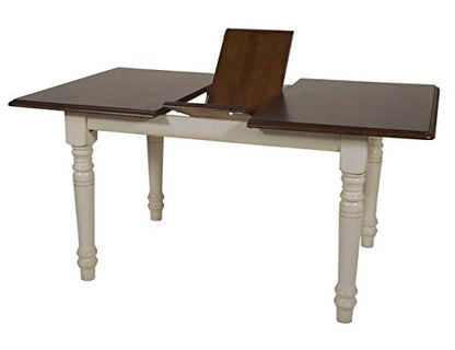 Andrews 5 Piece Butterfly Dining Set with Windsor Spindleback Chairs