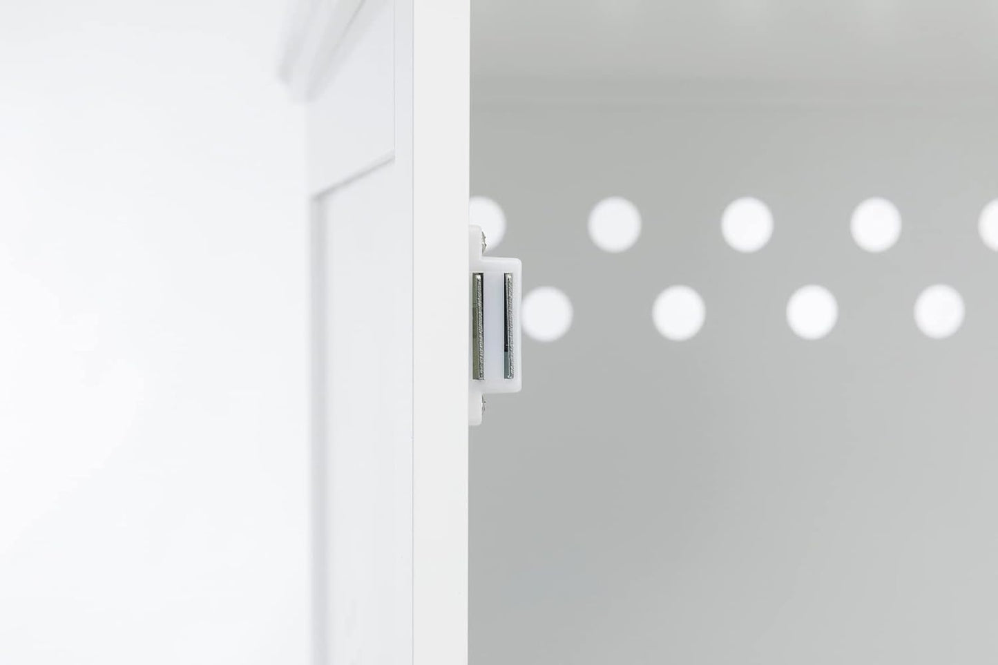 19" X 20" Wooden Indoor Dog Crate, Small Side Table Home for Any Room, Ideal for Small Dogs, White