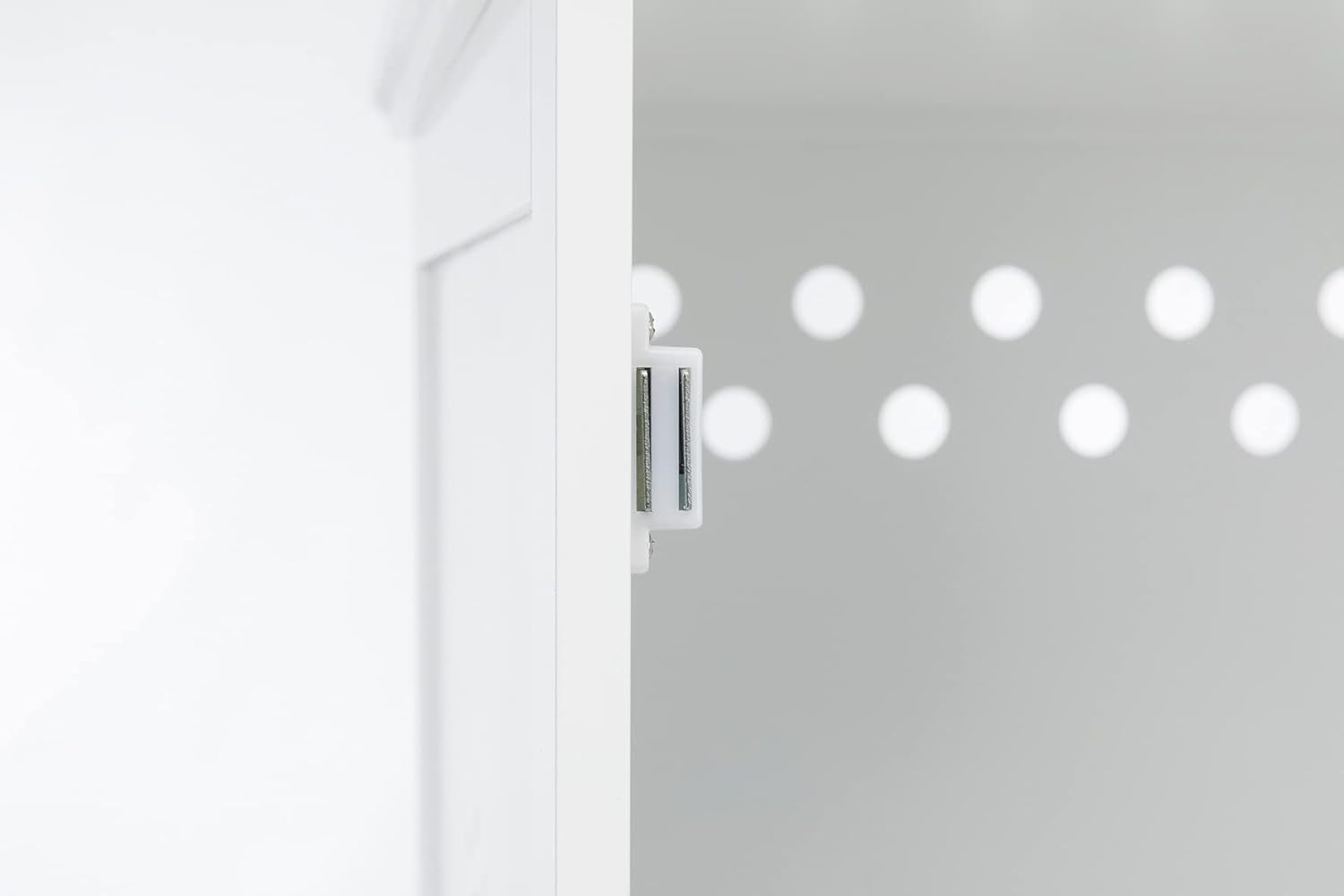 19" X 20" Wooden Indoor Dog Crate, Small Side Table Home for Any Room, Ideal for Small Dogs, White