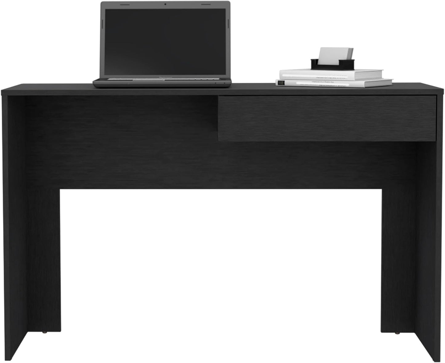 Computer Desk Harrisburg, One Drawer, Black Wengue Finish