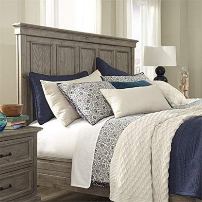 Lancaster Queen Panel Headboard in Dovetail Gray