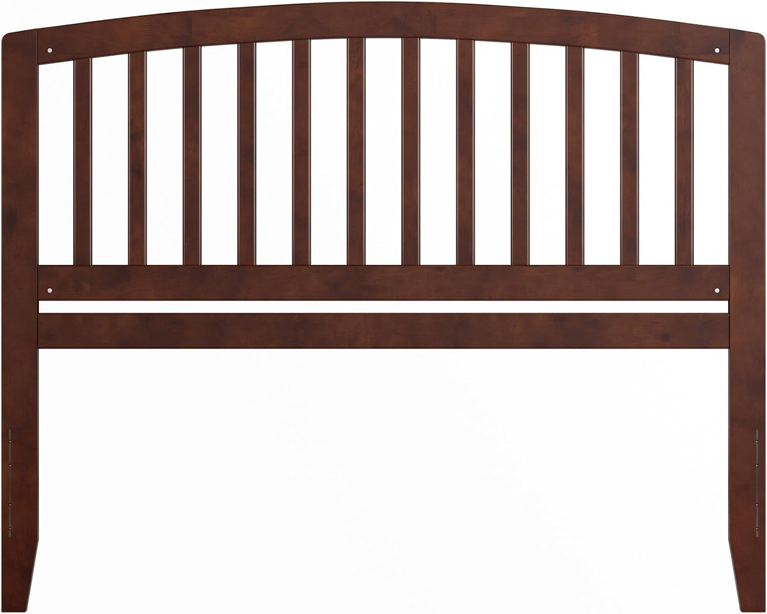 , Richmond Slatted Queen Solid Wood Headboard, Walnut