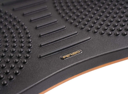 Standing Desk Mat Balance Board, anti Fatigue Mat Standing Desk Office, Wobble Board with Ergonomic Design, Obsidian Black