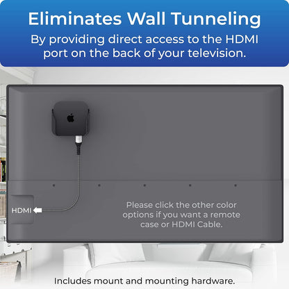 Mount for Apple TV – Compatible with All Apple TV Generations (Including All 4K Models)