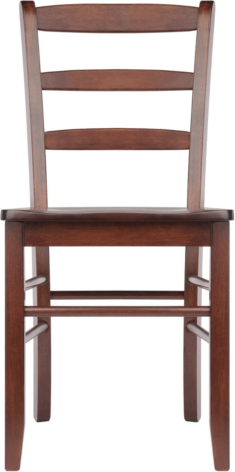Benjamin Ladder Back Chair, Walnut, Set of 2