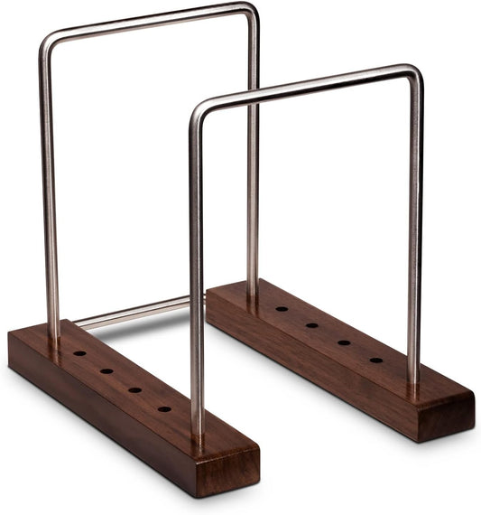 35 LP Vinyl Record Holder, Solid Walnut Wood Record Holder for Albums, Now Playing Record Props, Vinyl Record Storage, LP Holder Rack, Vinyl Stand