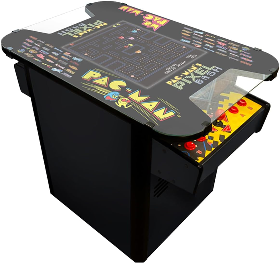 Pac-Man Pixel Bash Home Cocktail Table - Black