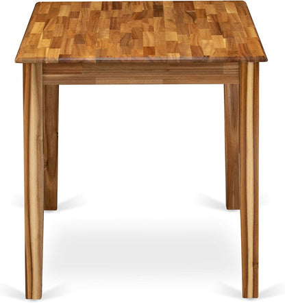 Yarmouth Rectangle Kitchen Dining Table, 30X48 Inch, Natural