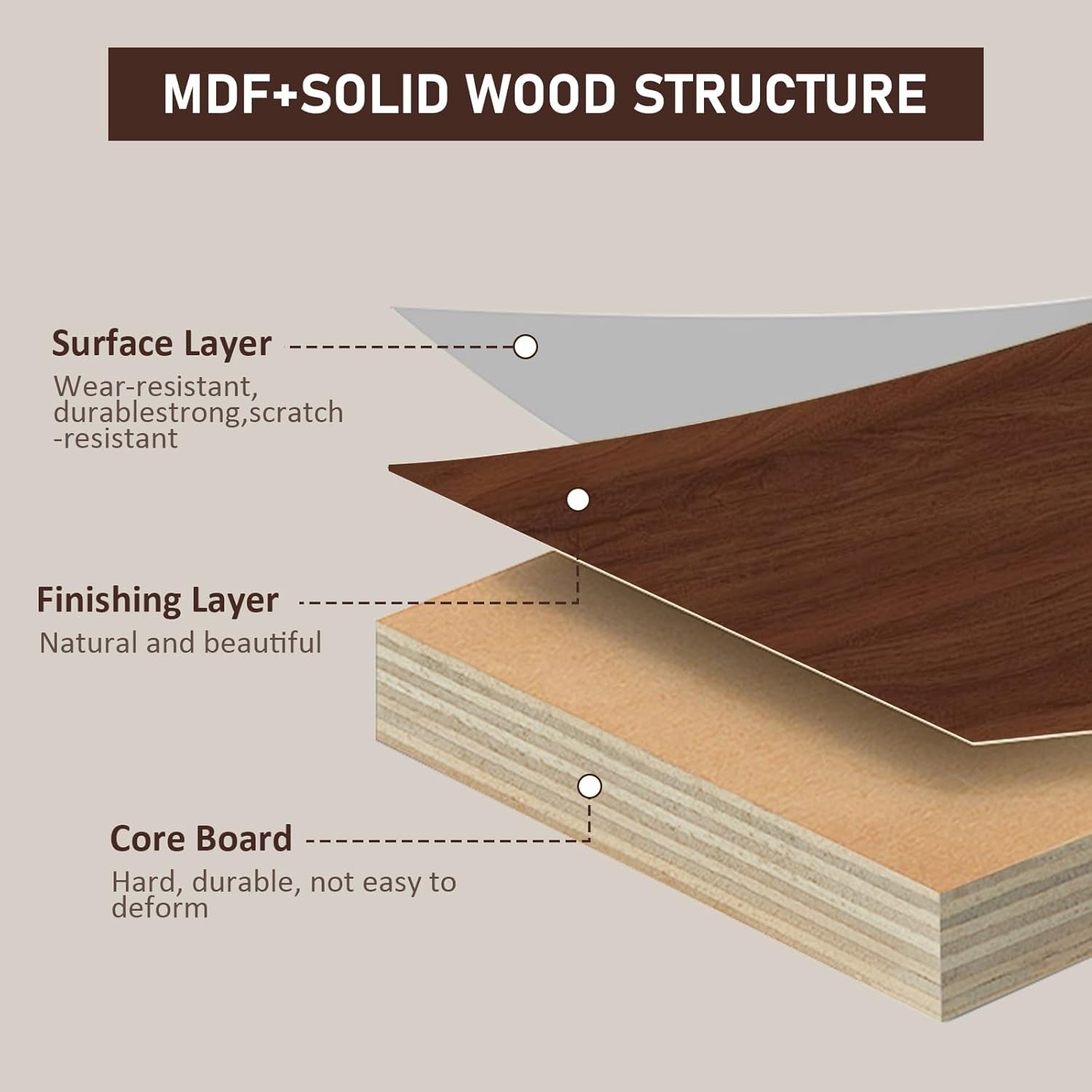 Extendable TV Stand with Storage and Shelves, Wood Entertainment Center for 55+ Inch TV, Modern TV Console, Minimalist Media Console for Living Room, Bedroom-Walnut (Extendable: 78.7"-110")