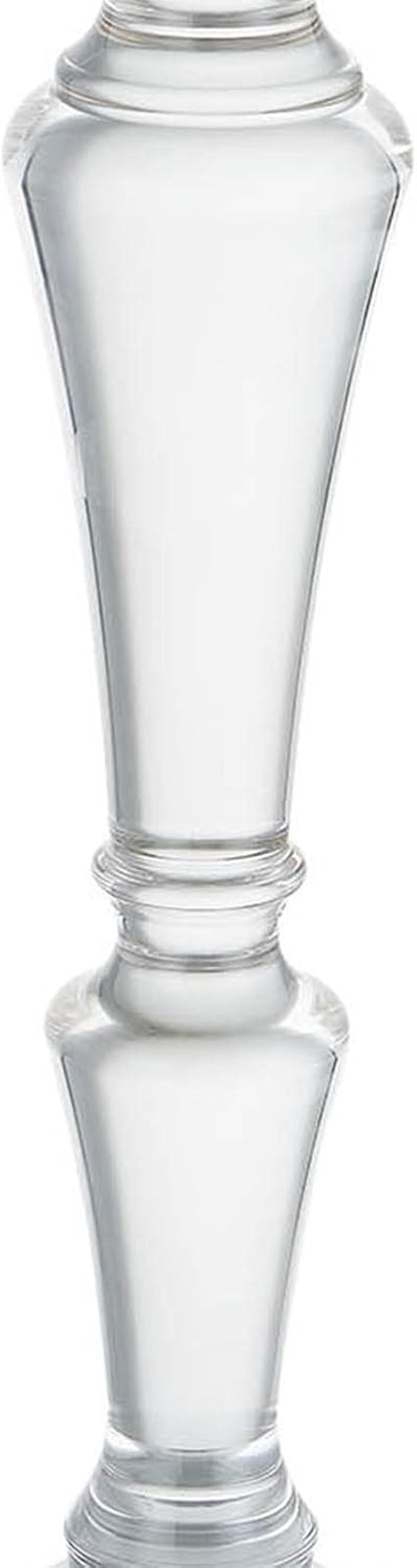 Furniture Acrylic Side Table, Acrylic End Table for Drinking Food,Clear Modern Small Tables for Living Room Bedroom Lobby,13.5''X13.5''X20'' High,9.48Lbs