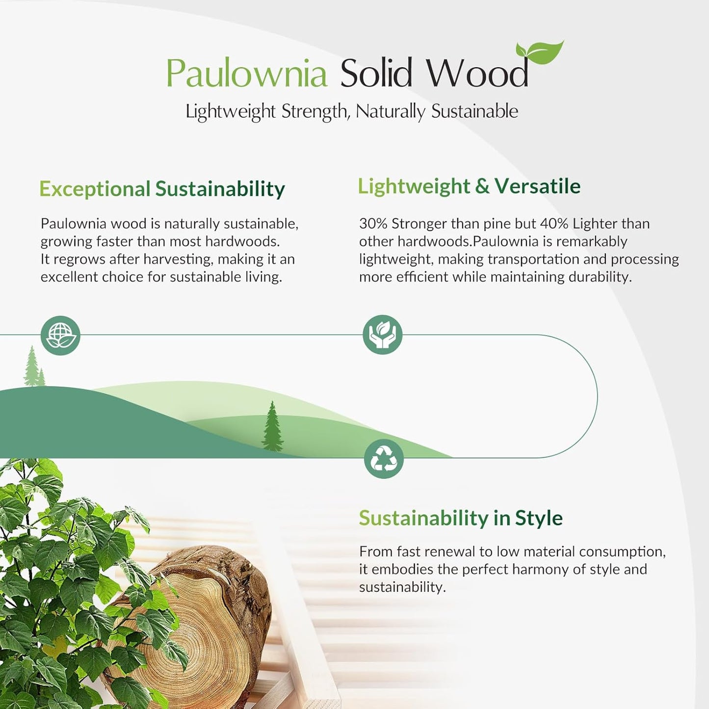 Spindle Nightstands with Charging Station, Solid Wood Nightstand with Drawer Shelf, Side Table with Pull-Out Shelf (Walnut)