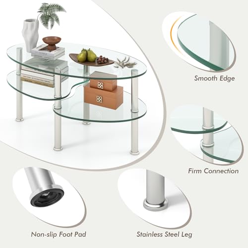 Glass Coffee Table, view 6