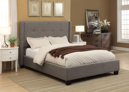 Solid Wood Footboard-Storage Bed, King, Madeleine - Dolphin Linen, view 2