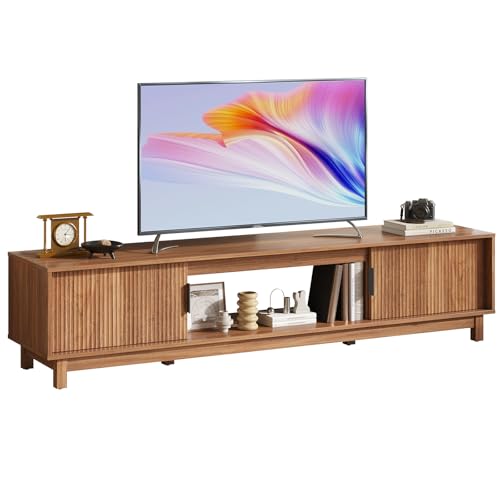 70" Mid Century Modern TV Stand, view 2