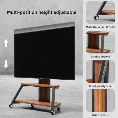 BESHI Heavy Duty Mobile TV Stand with Wheels for 32-85 Inch TVs, view 4