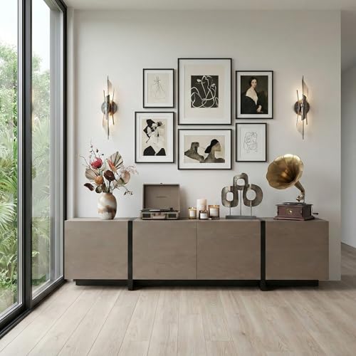67 Inch TV Stand for TVs up to 70 Inch, view 8