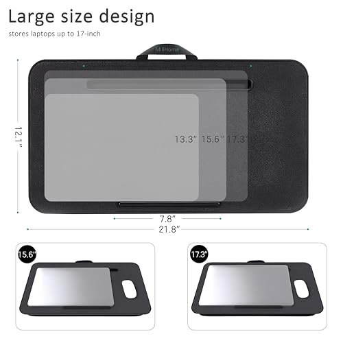 Lap Desk with Cushion, Fits up to 17 inch Laptop, Pillow Designed, view 3