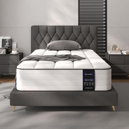 8 Inch Hybrid Twin Mattress in a Box, Medium Firm Pocket Spring, view 2