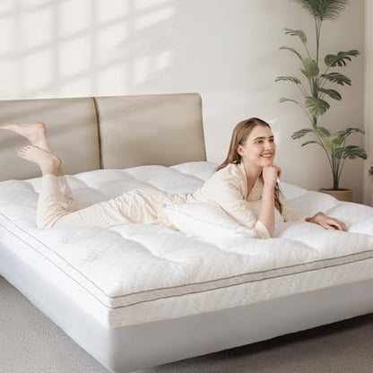 Dual Layer 3 Inch Memory Foam Mattress Topper Twin XL Size, view 3