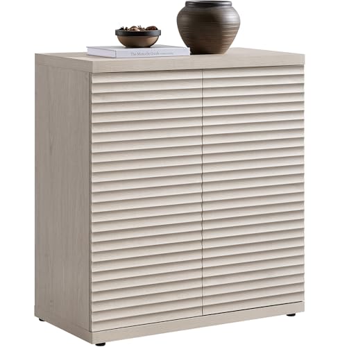 Buffet Cabinet with Storage Sideboard Cabinet with Doors & Shelves, view 2