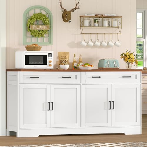 63" Buffet Cabinet with Storage, view 4