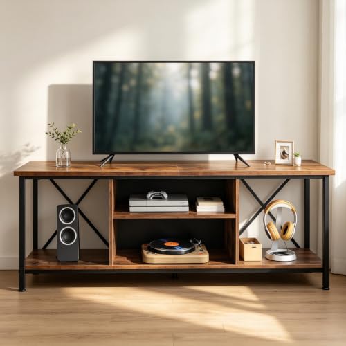 Industrial TV Stand for Up to 65 inch TV, view 7