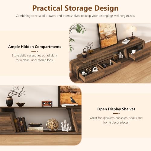 Extendable TV Stand for 65-100 Inch TV, view 7