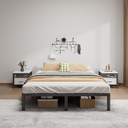Full Size Bed Frame 12 Inch Metal Platform Bed Frame with Underbed Storage, view 8