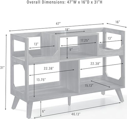 Furniture Asheville Large Record Player Stand, view 4