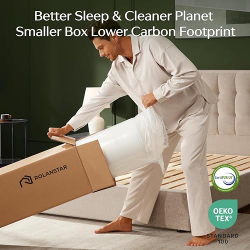 Twin Size Mattress, 6 Inch Gel Memory Foam Mattress in a Box, Fiberglass Free, Breathable for Cooler Sleep Supportive & Pressure Relief, CertiPUR-US Certified, White