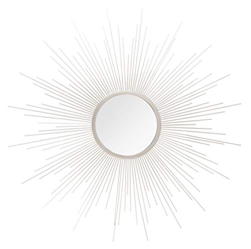 SAFAVIEH Home Madilyn Champagne Sunburst 36-inch Decorative Accent Mirror