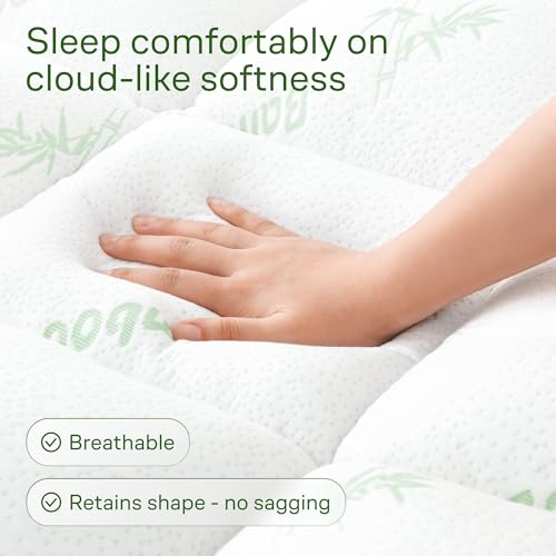Queen Ultra Soft Mattress Topper — Back Pain Relief, view 3