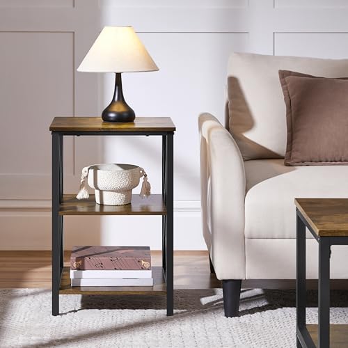 Yaheetech Industrial End Tables Set of 2, view 3