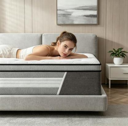 King Size Mattress, 12 Inch King Mattress in a Box, view 7