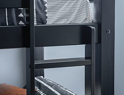 Powell Furniture Levi Bunk Bed, Black