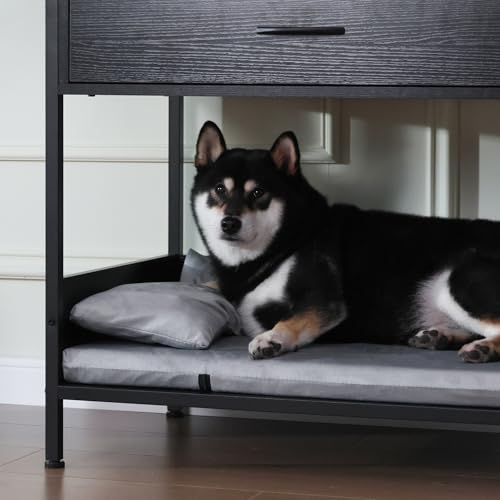 Multi-Functional Dog Bed End Table with Storage Drawer, view 6