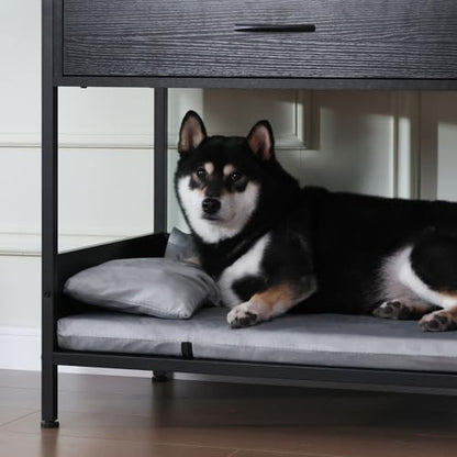 Multi-Functional Dog Bed End Table with Storage Drawer, view 6
