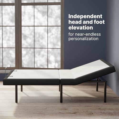 Adjustable Bed Frame Base with Wireless Remote, Zero Gravity & Massage Settings, view 5