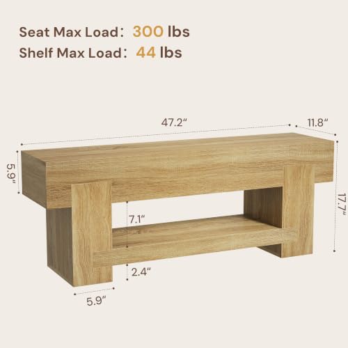 47" Narrow TV Stand for Small Spaces, view 3
